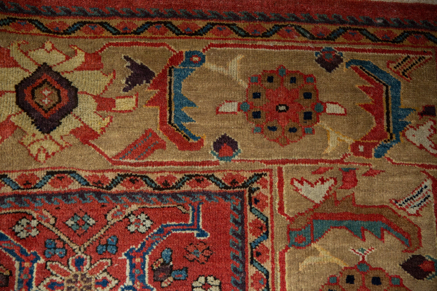 10.5x14.5 Vintage Mahal Carpet