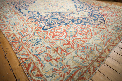 11x14.5 Vintage Distressed Baktiari Carpet
