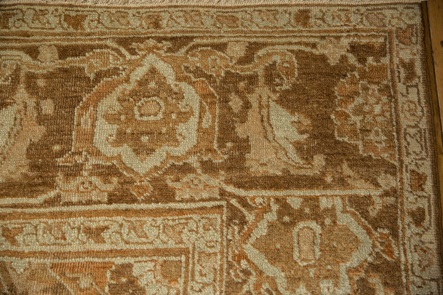 9x12.5 Vintage Distressed Heriz Carpet