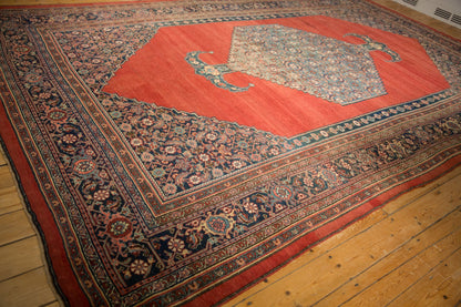 9x14.5 Antique Bijar Carpet