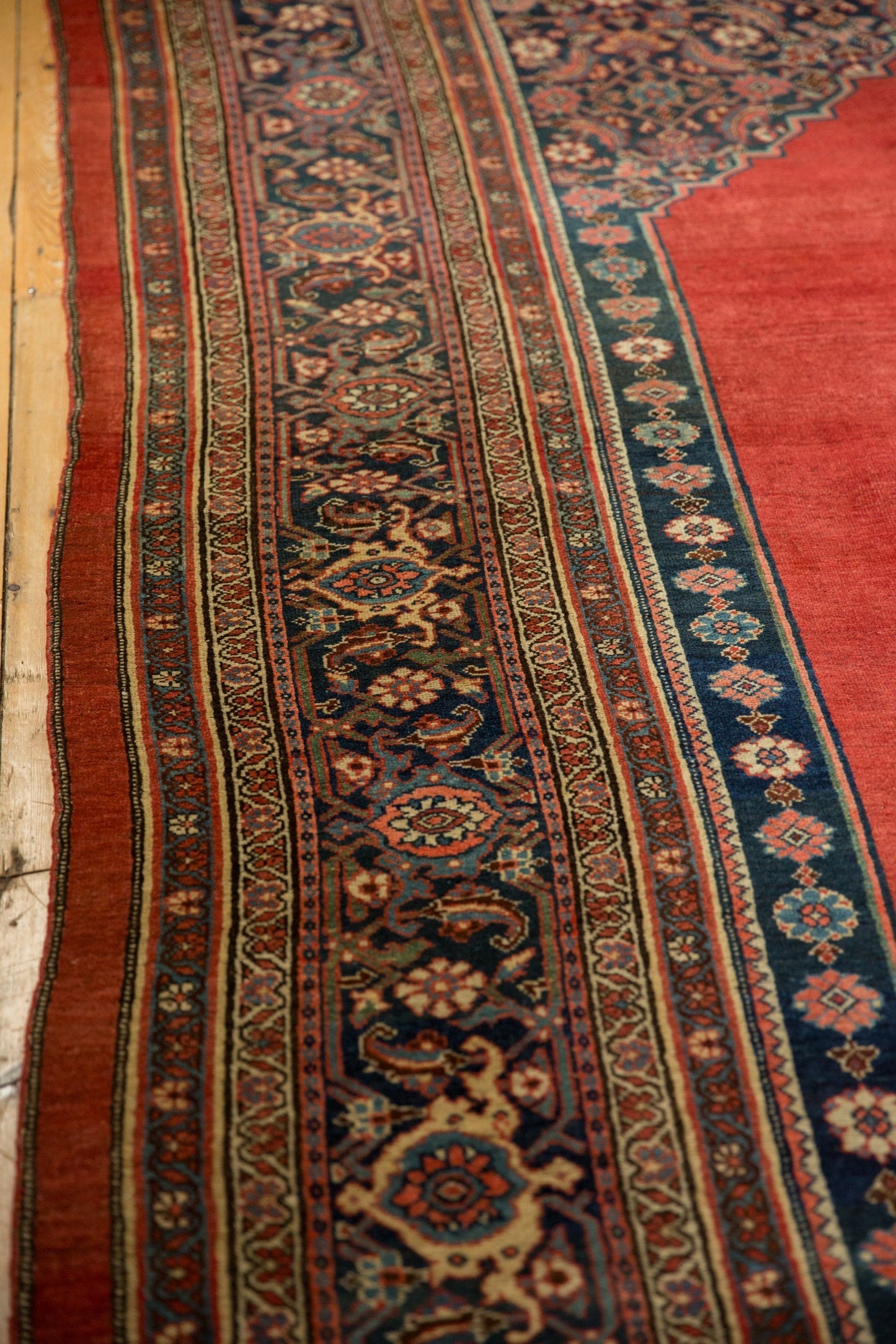9x14.5 Antique Bijar Carpet