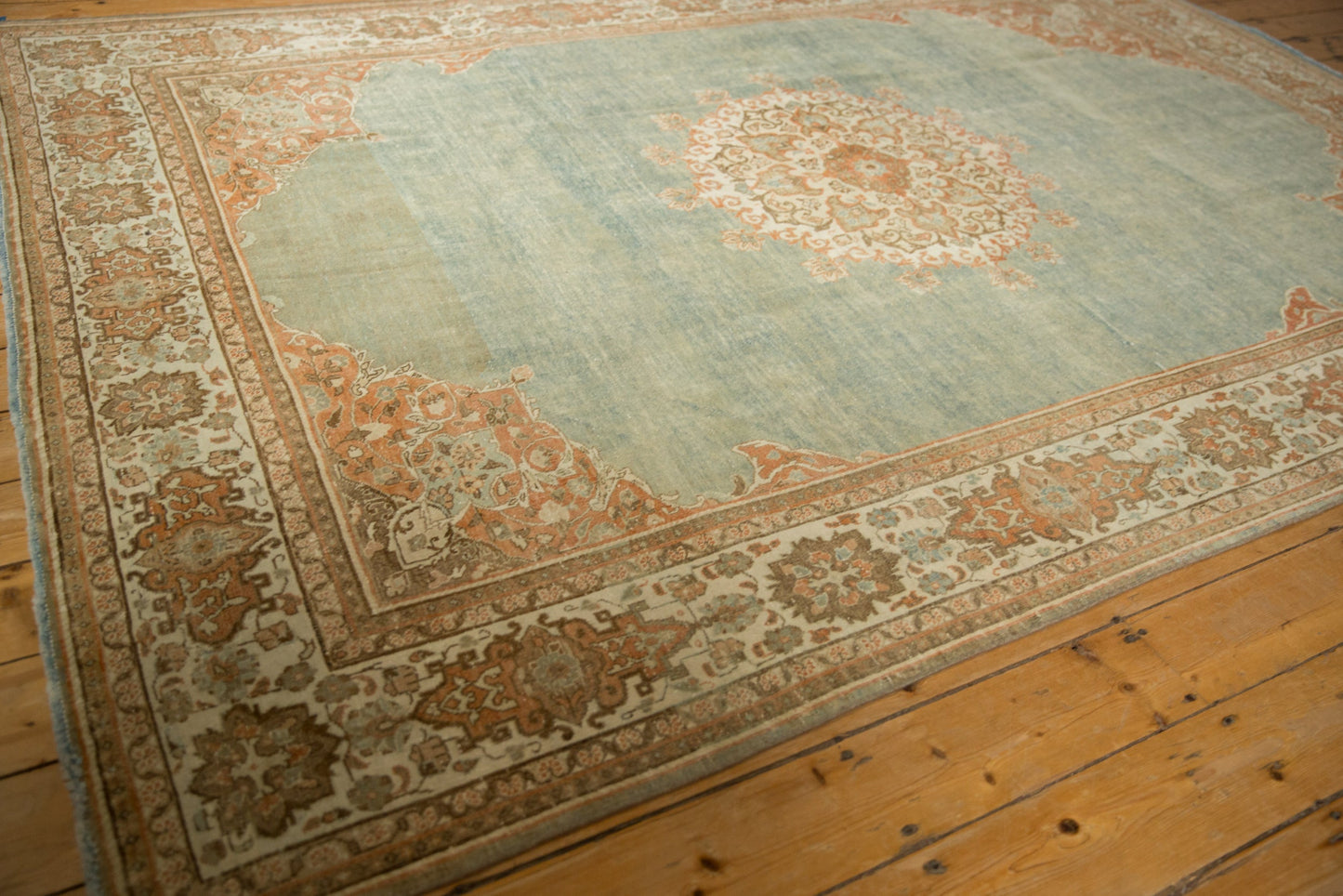 7x10 Vintage Distressed Meshed Carpet