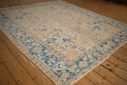 7x8.5 Vintage Distressed Mehrivan Carpet