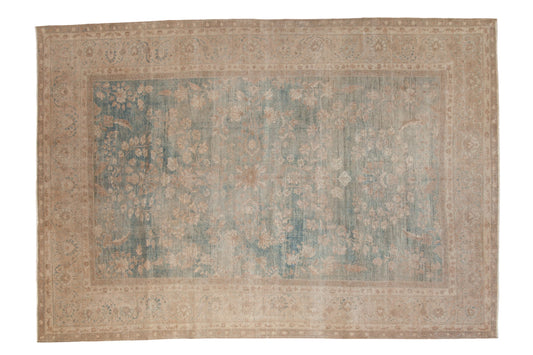 7x10 Vintage Distressed Tabriz Carpet