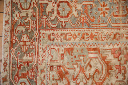 8x9.5 Vintage Distressed Heriz Carpet