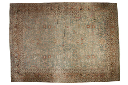 11.5x16 Vintage Distressed Meshed Carpet