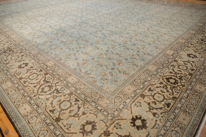 10.5x14 Vintage Distressed Tabriz Carpet