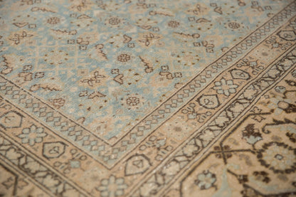 10.5x14 Vintage Distressed Tabriz Carpet