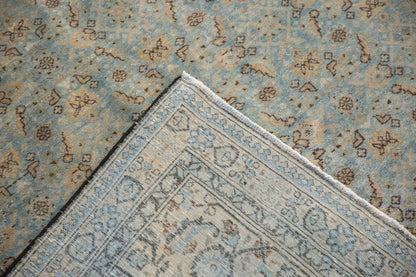 10.5x14 Vintage Distressed Tabriz Carpet