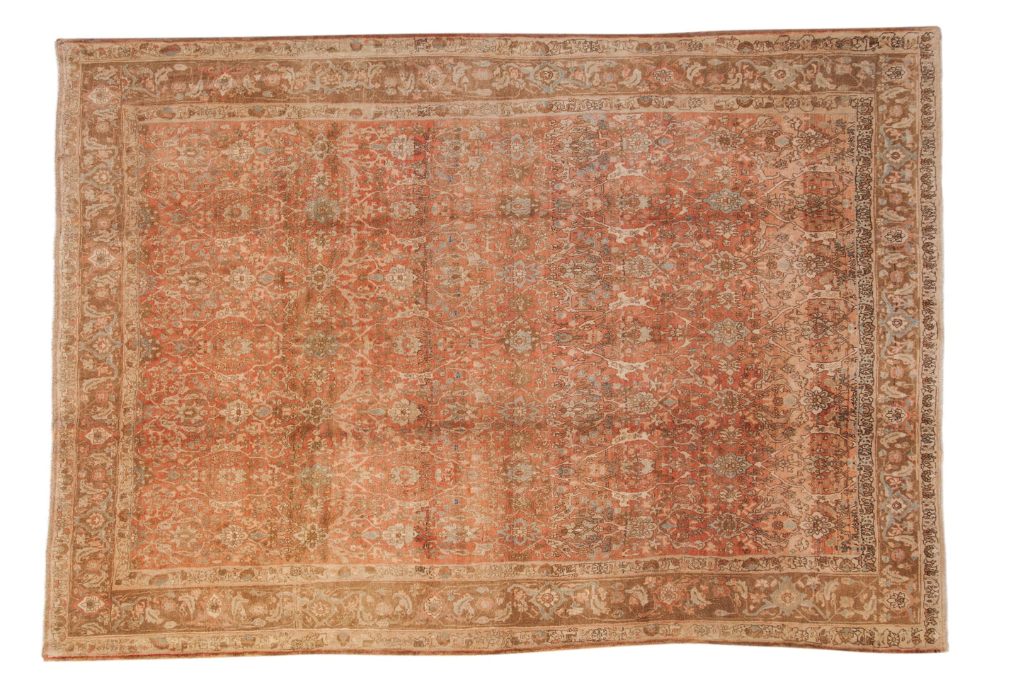 7.5x11 Vintage Distressed Bijar Carpet