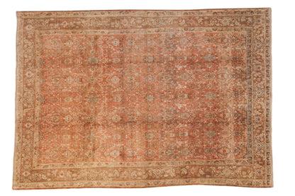 7.5x11 Vintage Distressed Bijar Carpet