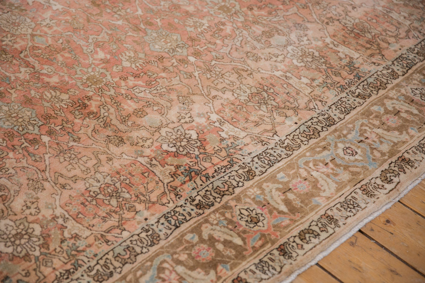 7.5x11 Vintage Distressed Bijar Carpet