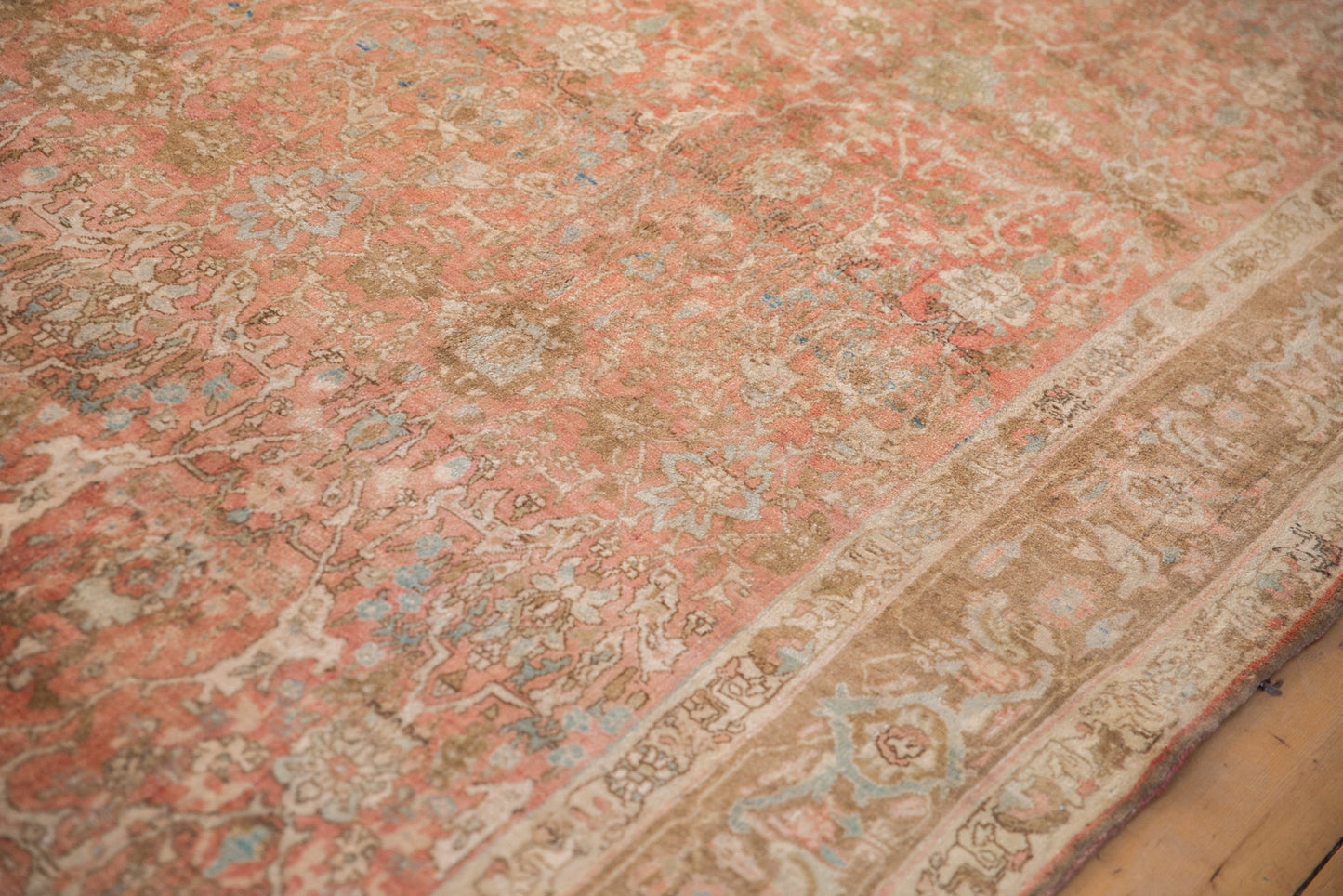 7.5x11 Vintage Distressed Bijar Carpet