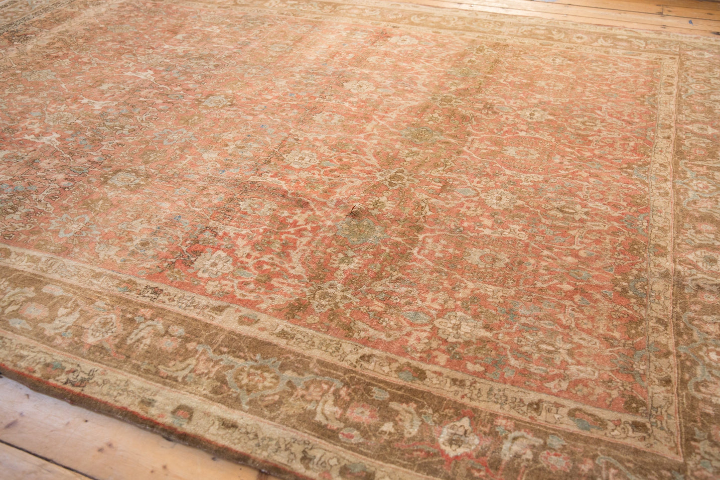 7.5x11 Vintage Distressed Bijar Carpet