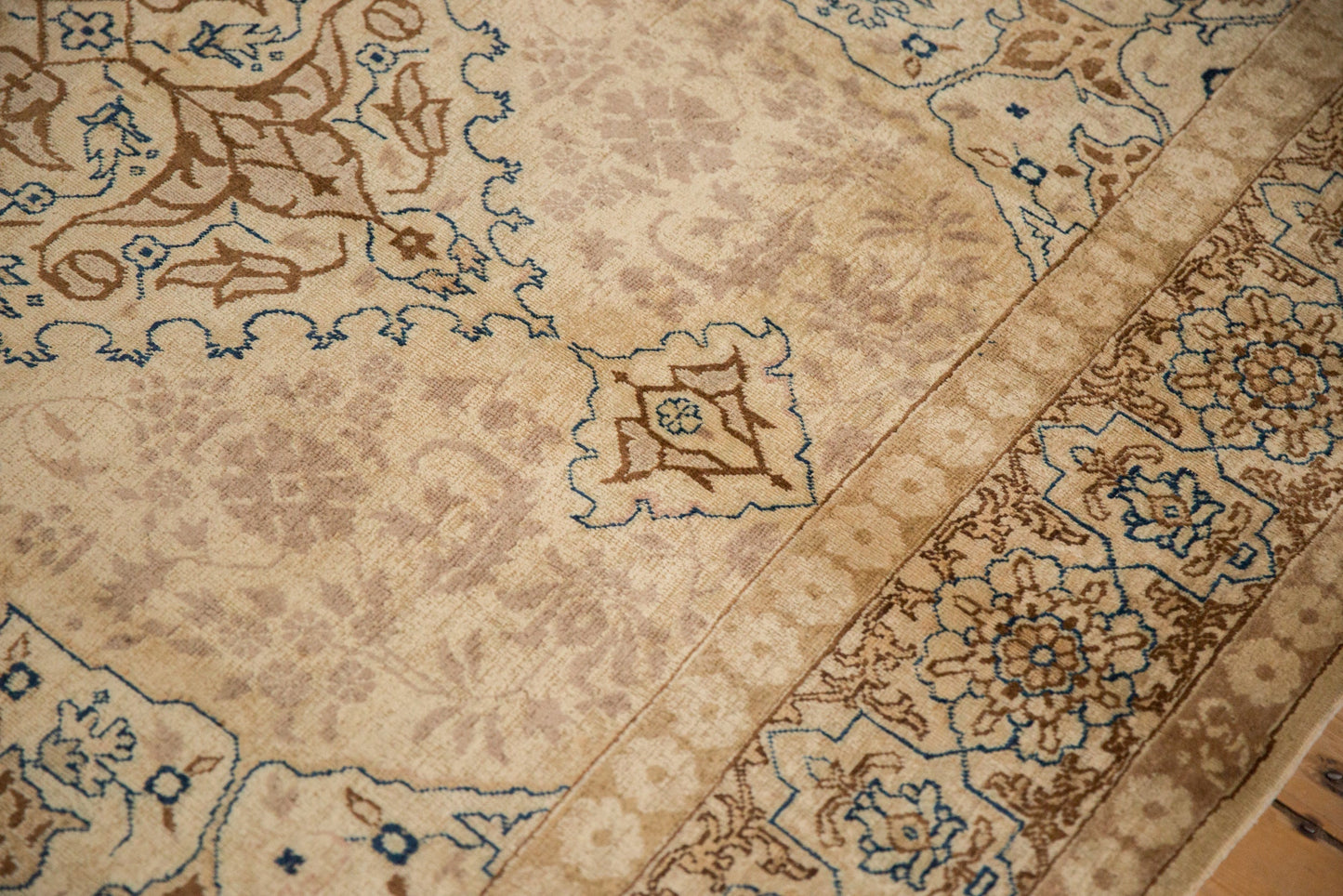 7x11 Vintage Distressed Tabriz Carpet