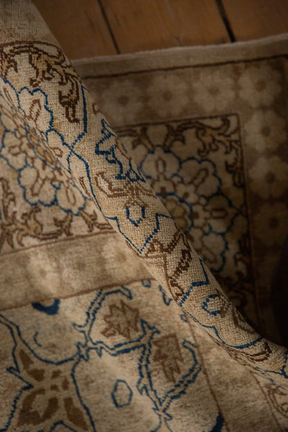 7x11 Vintage Distressed Tabriz Carpet