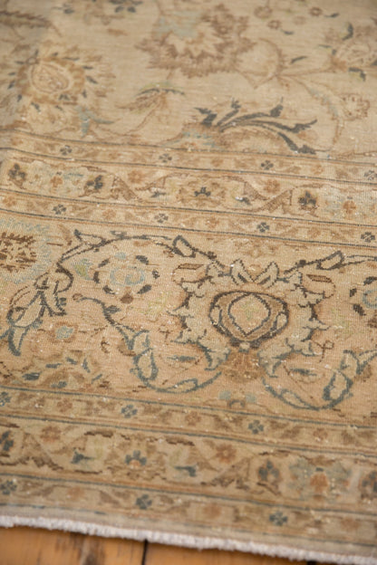 8.5x11.5 Vintage Distressed Kashan Carpet