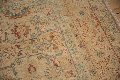 7x10.5 Vintage Distressed Tabriz Carpet