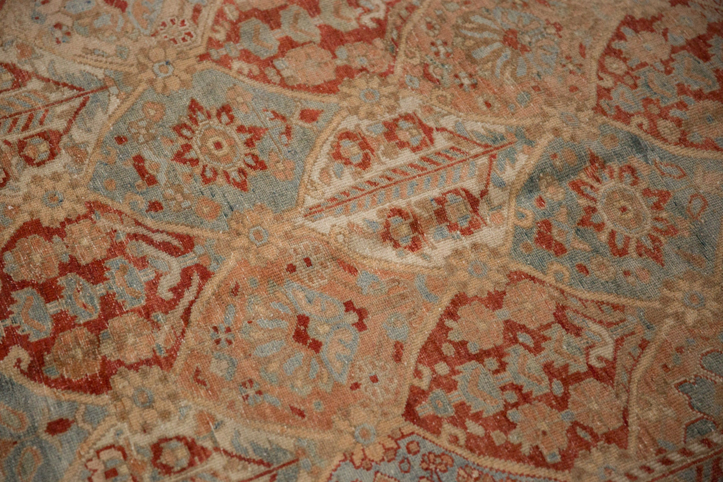 7x10 Vintage Distressed Bakhtiari Carpet