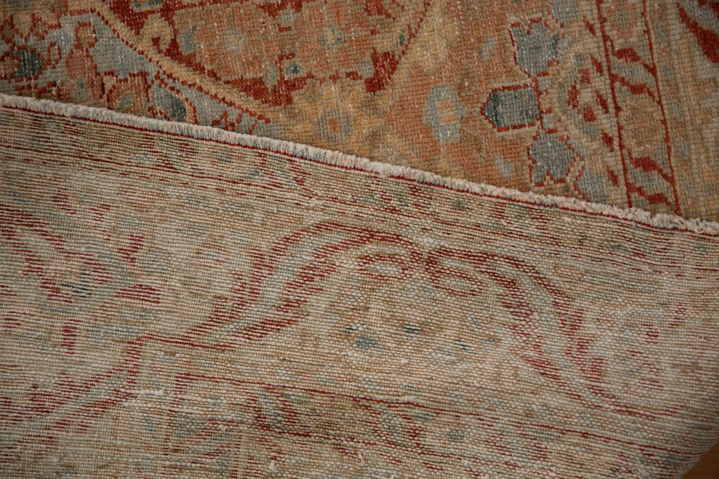 7x10 Vintage Distressed Bakhtiari Carpet