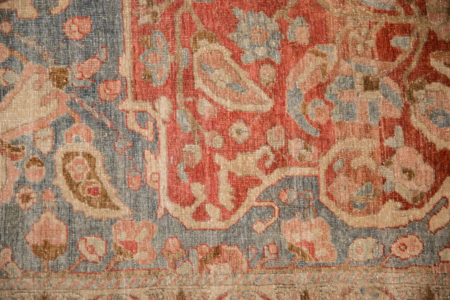 RESERVED 6.5x10.5 Vintage Distressed Tabriz Carpet