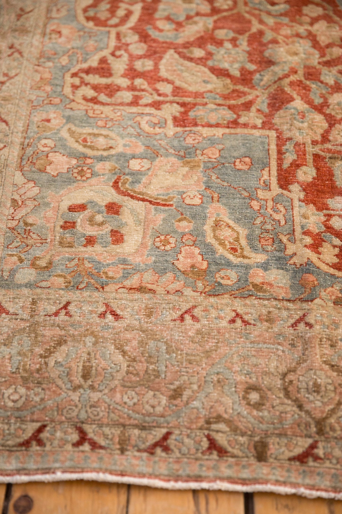 RESERVED 6.5x10.5 Vintage Distressed Tabriz Carpet