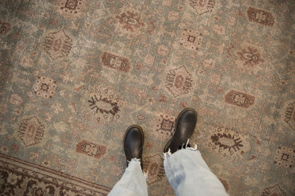 8x11 Vintage Distressed Mahal Carpet