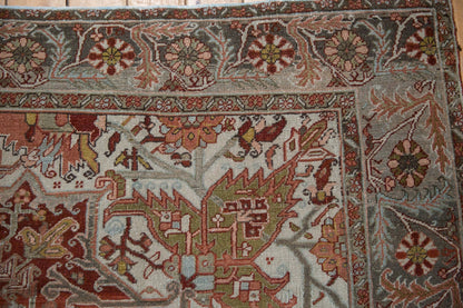 8x11.5 Vintage Distressed Ahar Carpet