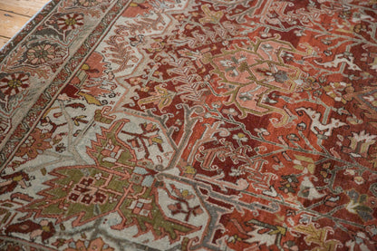 8x11.5 Vintage Distressed Ahar Carpet