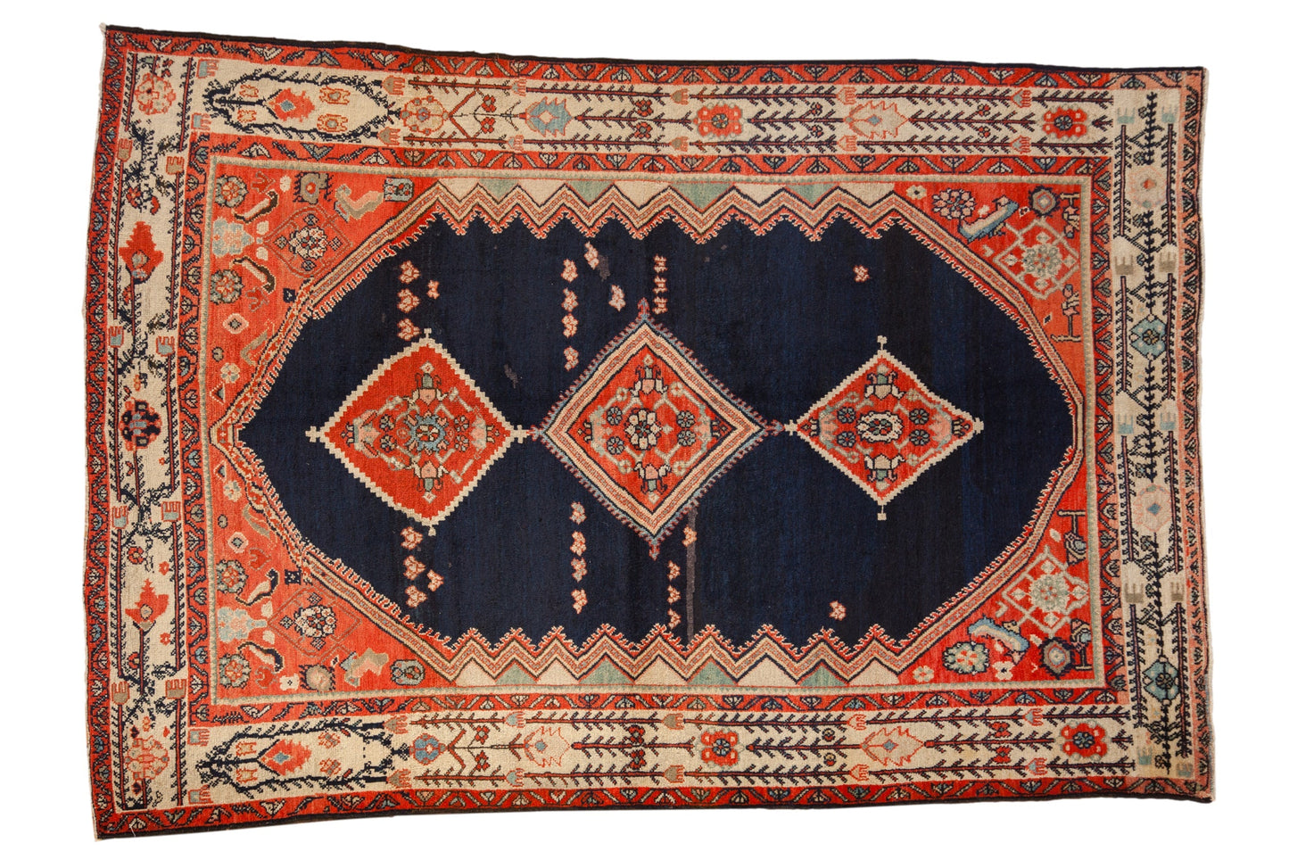 5.5x7.5 Vintage Malayer Carpet