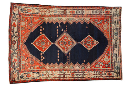 5.5x7.5 Vintage Malayer Carpet