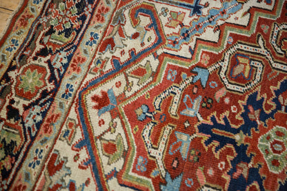 7.5x11 Vintage Heriz Carpet
