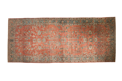 7x17 Vintage Distressed Bibikabad Carpet