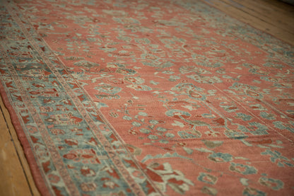 7x17 Vintage Distressed Bibikabad Carpet