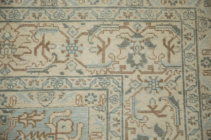 7x10.5 Vintage Distressed Tabriz Carpet