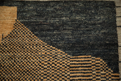 7x9.5 Afghani Moroccan Design Carpet