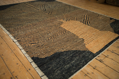 7x9.5 Afghani Moroccan Design Carpet