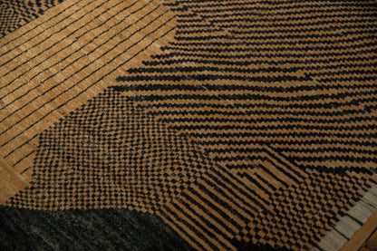 7x9.5 Afghani Moroccan Design Carpet