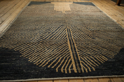 7x9.5 Afghani Moroccan Design Carpet