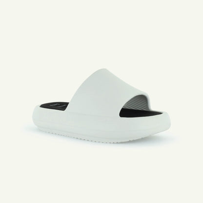 ST. TROPEZ: SANDALIA CON PLATAFORMA - BLANCA