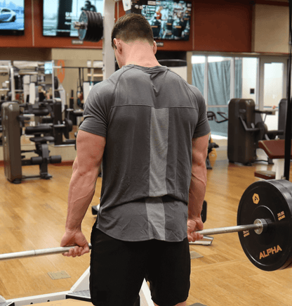 Eukalyptus Mesh T-Shirt - Schwarz