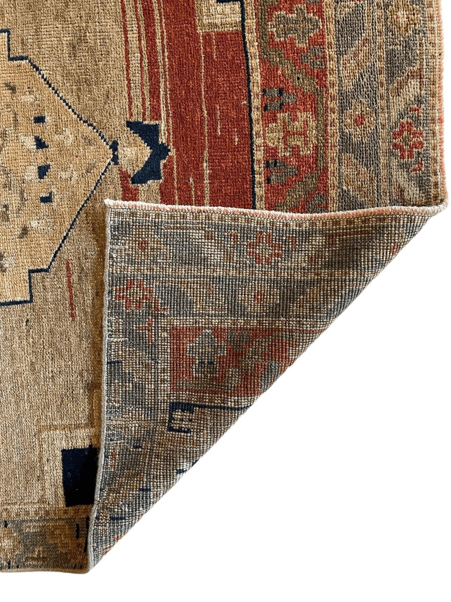 Tapis oushak fait main exquis 3'7''x5''