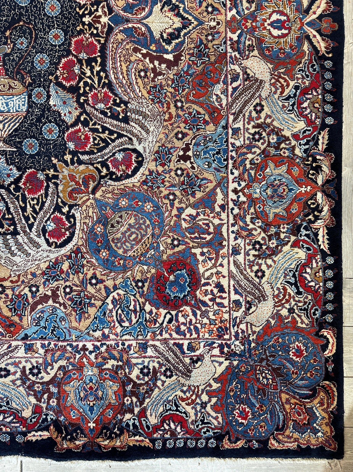 Exquisite Persian Kashmar Rug 9’11” x 13’3”