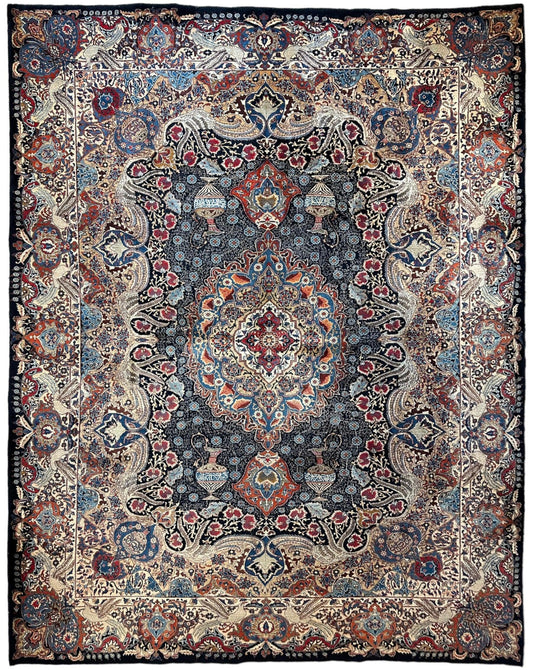 Exquisite Persian Kashmar Rug 9’11” x 13’3”