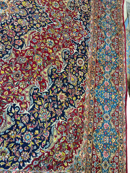 Exquisite Persian Vintage Medalian Rug 10 x 13
