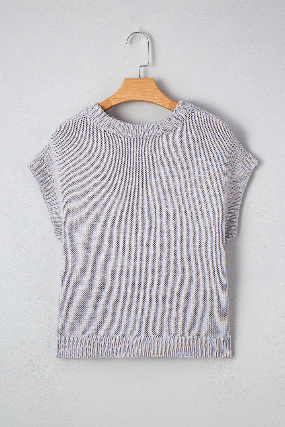 Sweter Sara z aplikacją i rękawami typu cap z kokardą