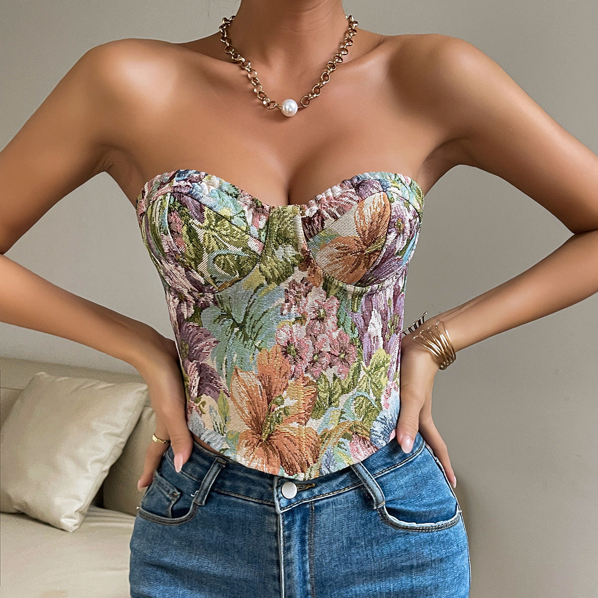 Desert Blossom Cowgirl Vest
