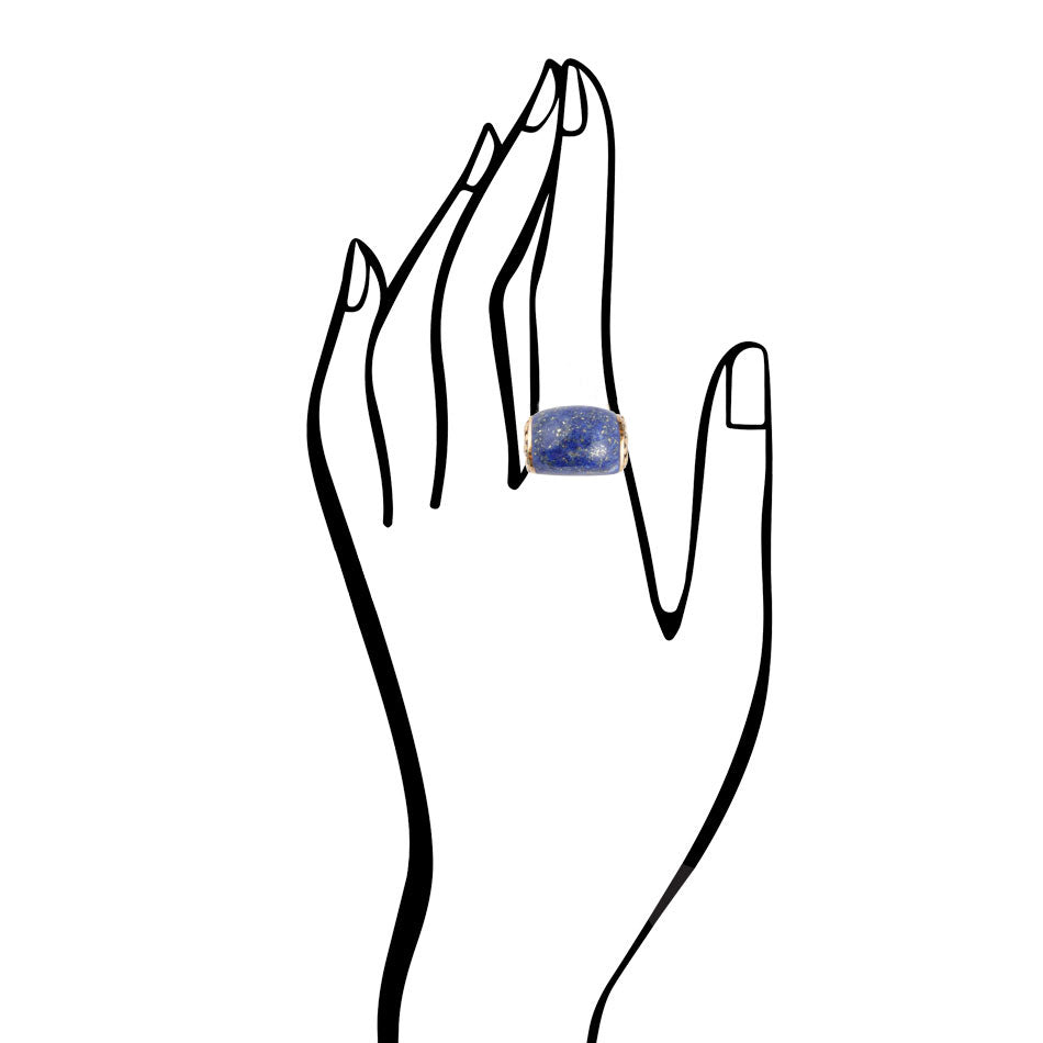 Ornamentert bronsering - lapis