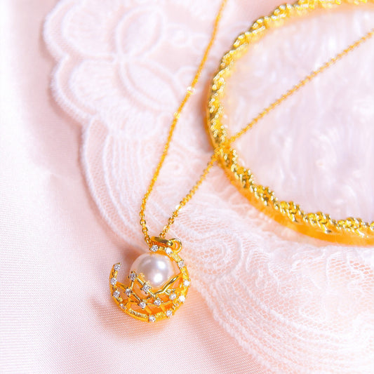 Collana Luna di Perla