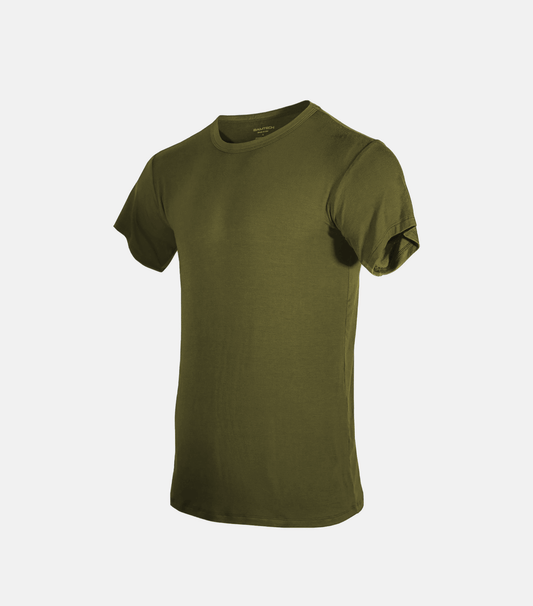 T-shirt Bamboo Aerotech - Vert Olive